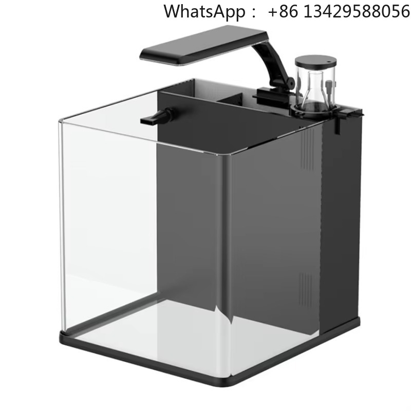 Marine Aquarium Cube - Ultra Şeffaf Cam Mini Tuzlu Su