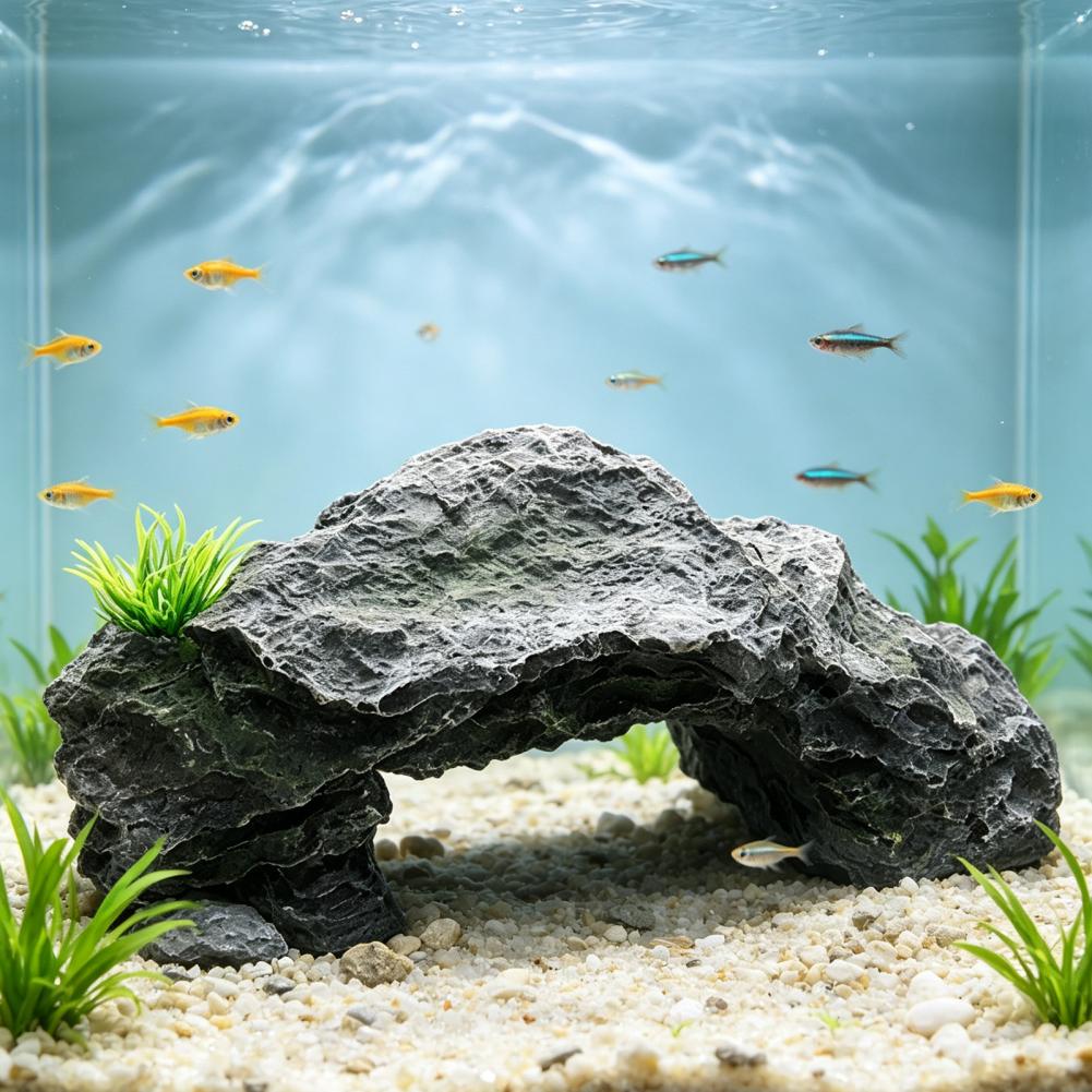 Aquarium Marine Rock - Akvaryum Yapay Kaya Mağarası Akvaryum Süsü