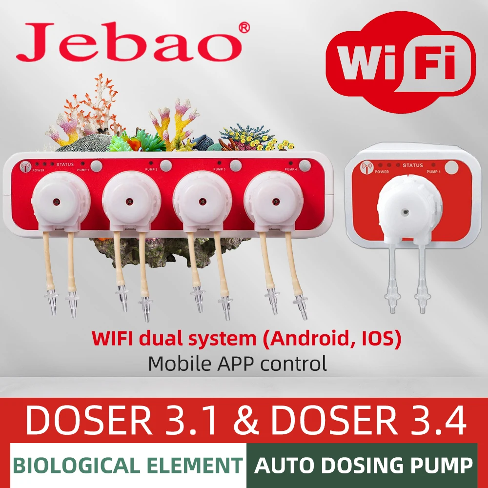 Marine Aquarium Water - Jebao Su pompa filtresi Otomatik Dozaj