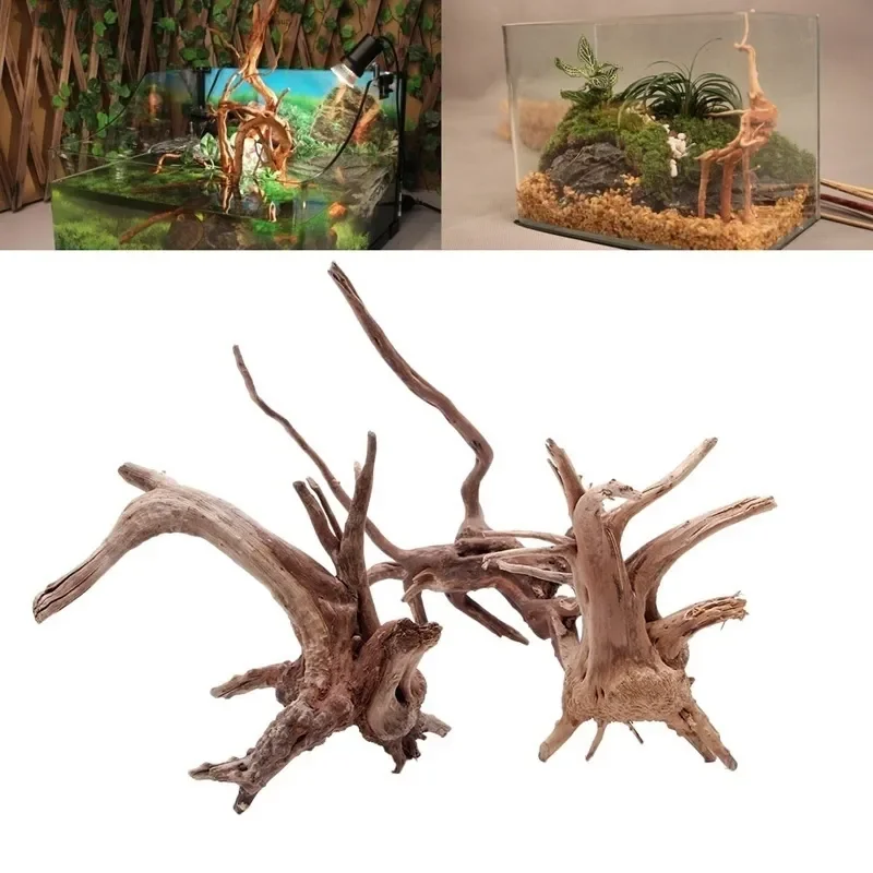 Aquarium Marine Rock - Doğal ağaç gövdesi Driftwood akvaryum balık