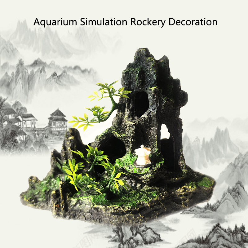 Aquarium Marine Rock - Reçine Akvaryum Döşeli Dağ Dekorasyon Yapay