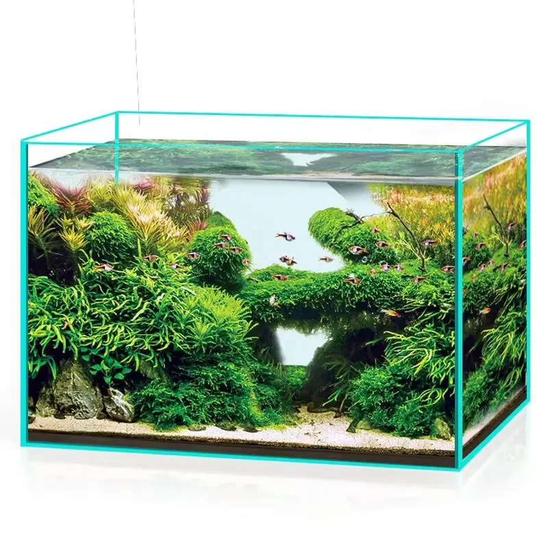 Aquarium Marine Clearwater - Ultra Şeffaf Cam Akvaryum Balık Tankı,