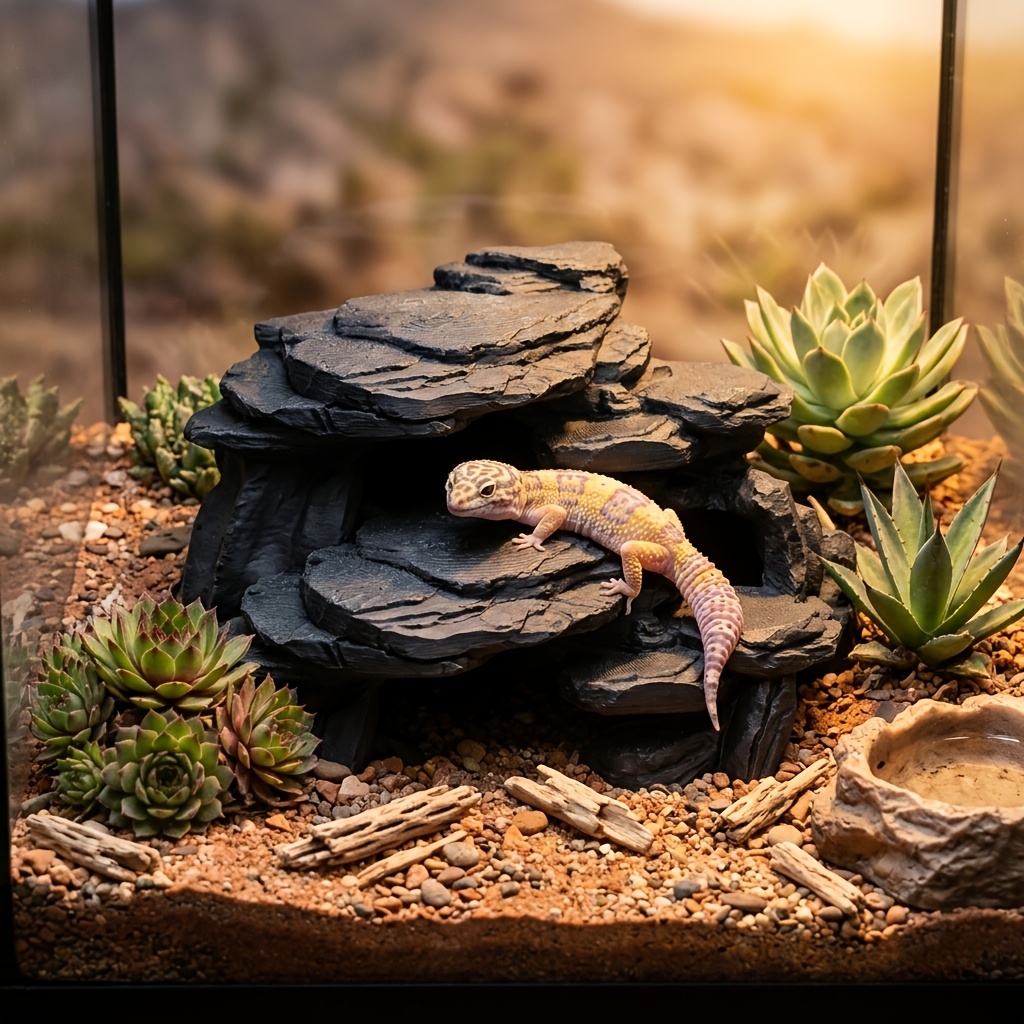 Aquarium Marine Rock - PLA Mağara Akvaryumu Gizli Balık Tankı