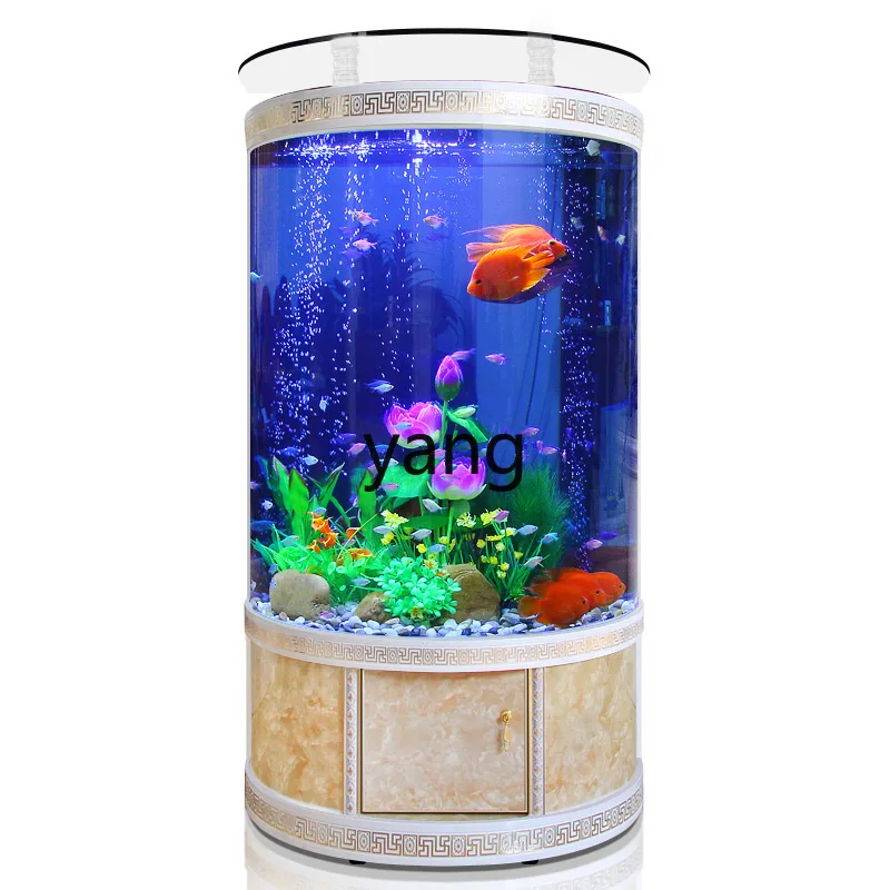 Marine Aquarium Kit - LTT yarı yuvarlak balık tankı akvaryumu
