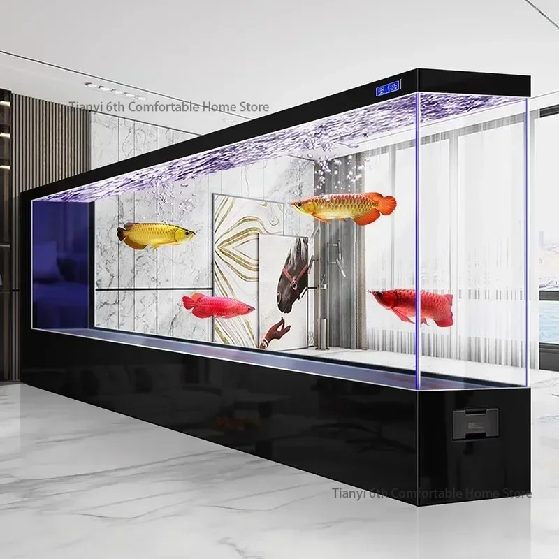 Marine Aquarium Kit - Süper Büyük Şeffaf Lüks Akvaryumlar Özgünlük