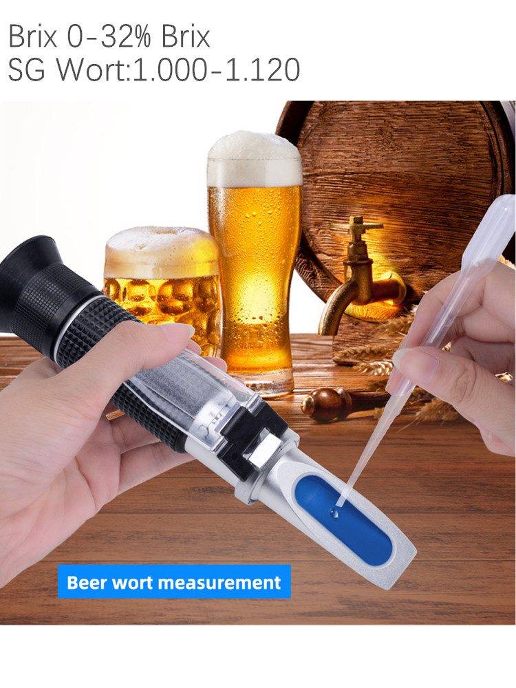 Marine Aquarium Refractometer - El Bira Brix Refraktometre Şeker Konsantrasyonu
