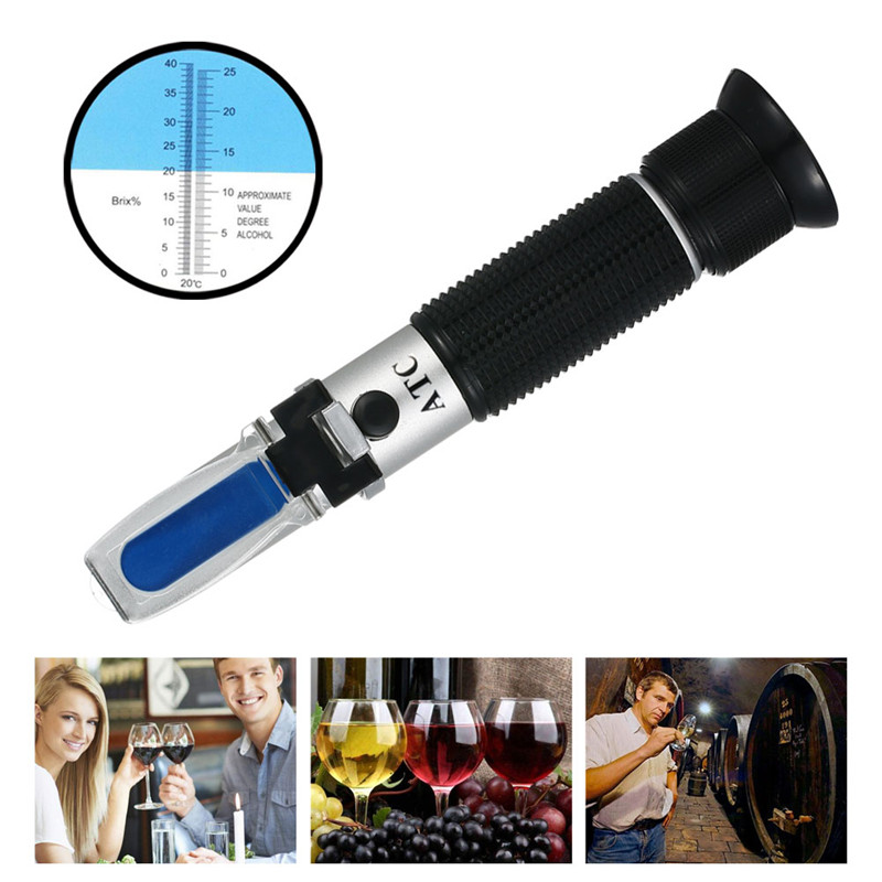 0-40% Brix 0-25% Alkol Üzüm Şa - Marine Aquarium Refractometer incelemesi ve fiyatı
