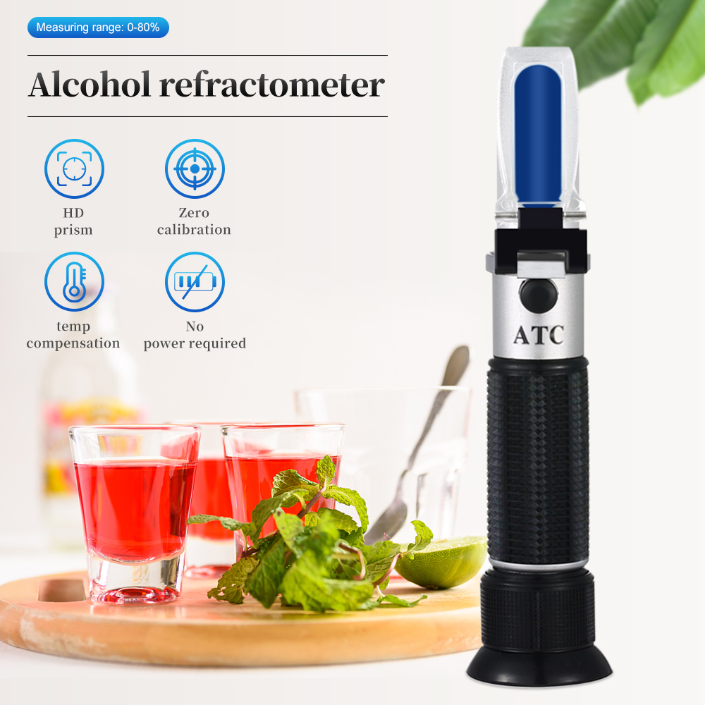 El alkol refraktometre 0-80% a - Marine Aquarium Refractometer incelemesi ve fiyatı