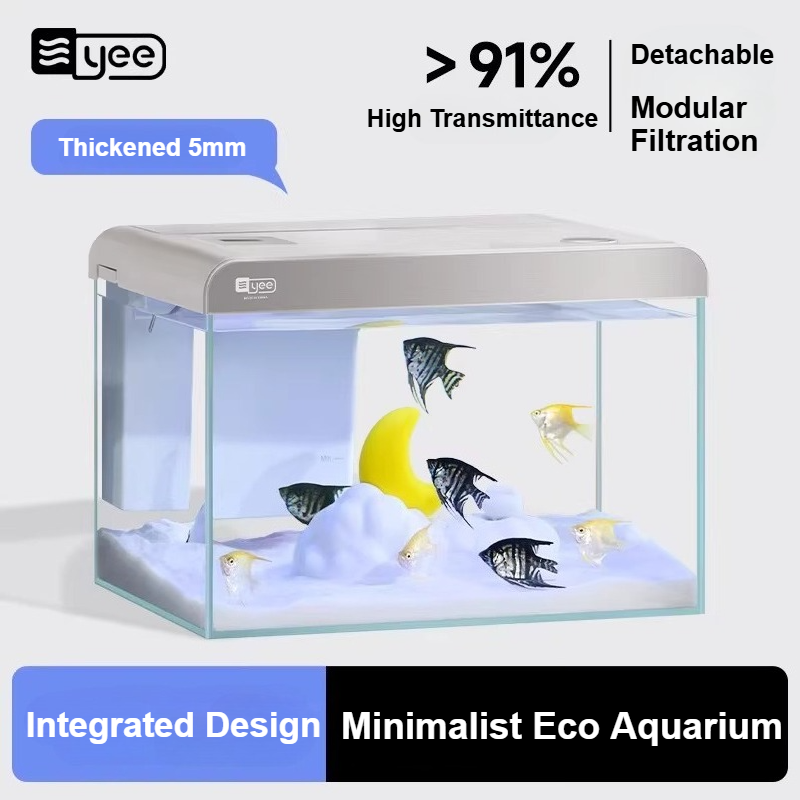 Ultra Şeffaf Cam Masaüstü Akva - Marine Aquarium Kit incelemesi ve fiyatı