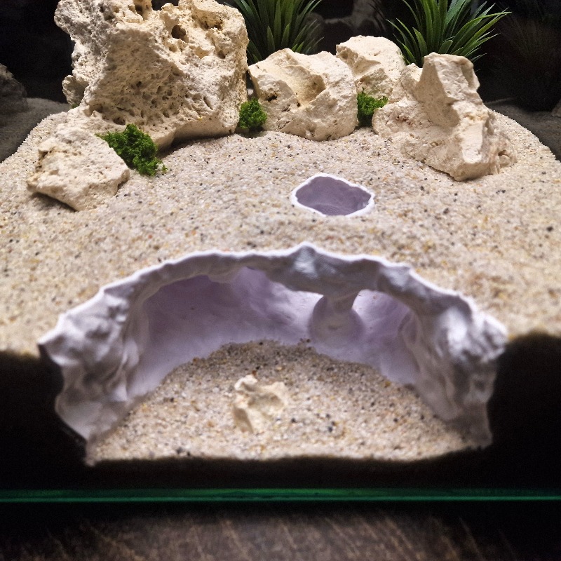 3D Baskılı Çatallı Mağara Akva - Aquarium Marine Rock incelemesi ve fiyatı