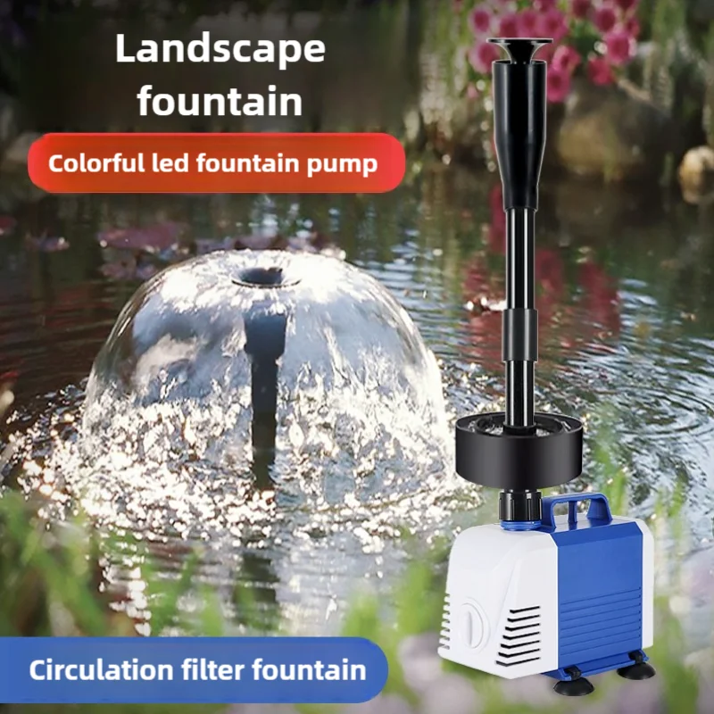 110V 220V Balık gölet çeşme po - Marine Aquarium Water incelemesi ve fiyatı