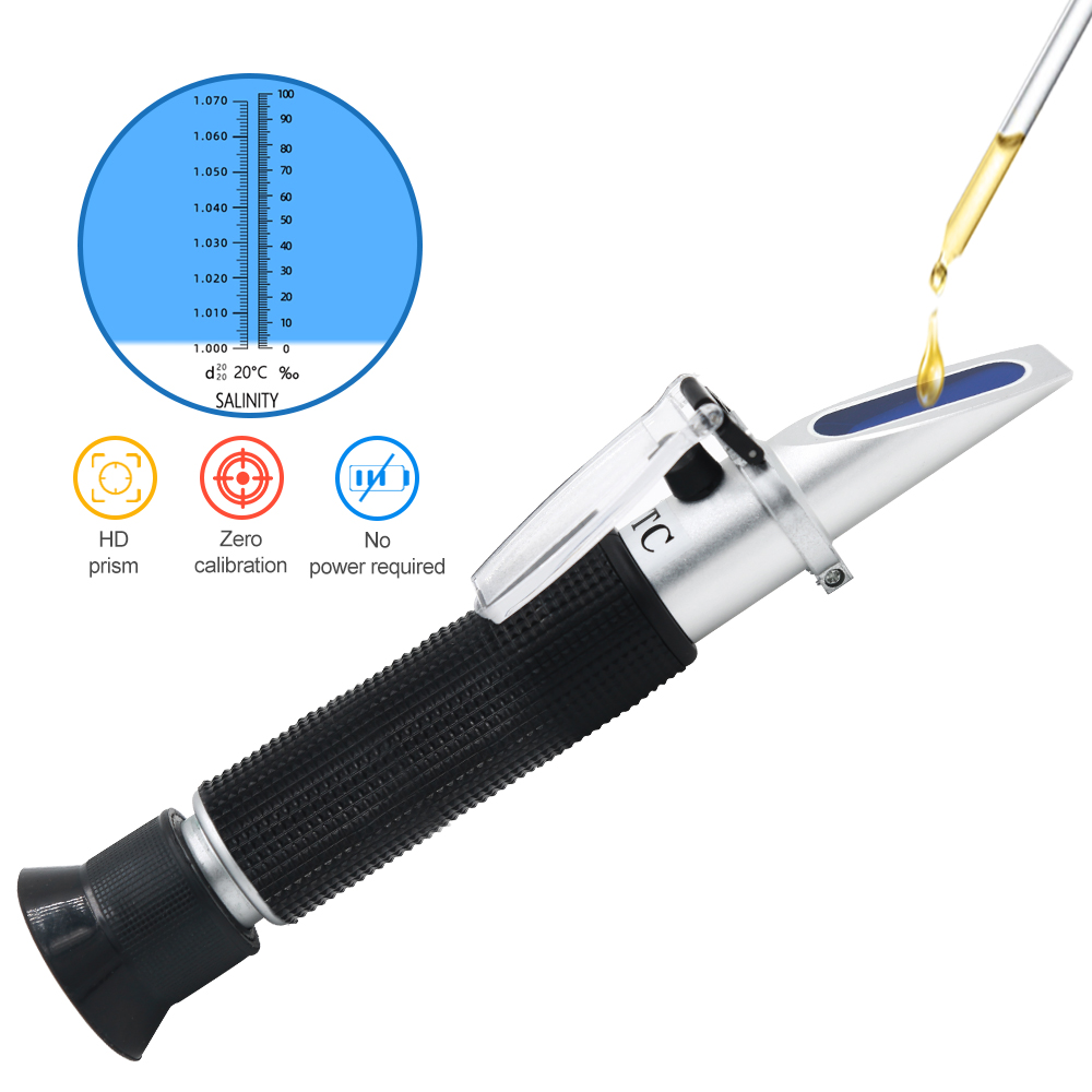 El Tuzluluk Refraktometre 0-10 - Marine Aquarium Refractometer incelemesi ve fiyatı