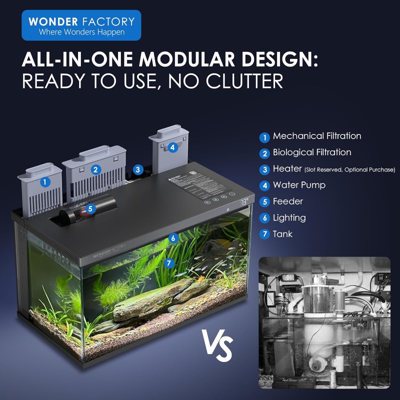 Akıllı Akvaryum, Cam Balık Tan - Marine Aquarium Kit incelemesi ve fiyatı