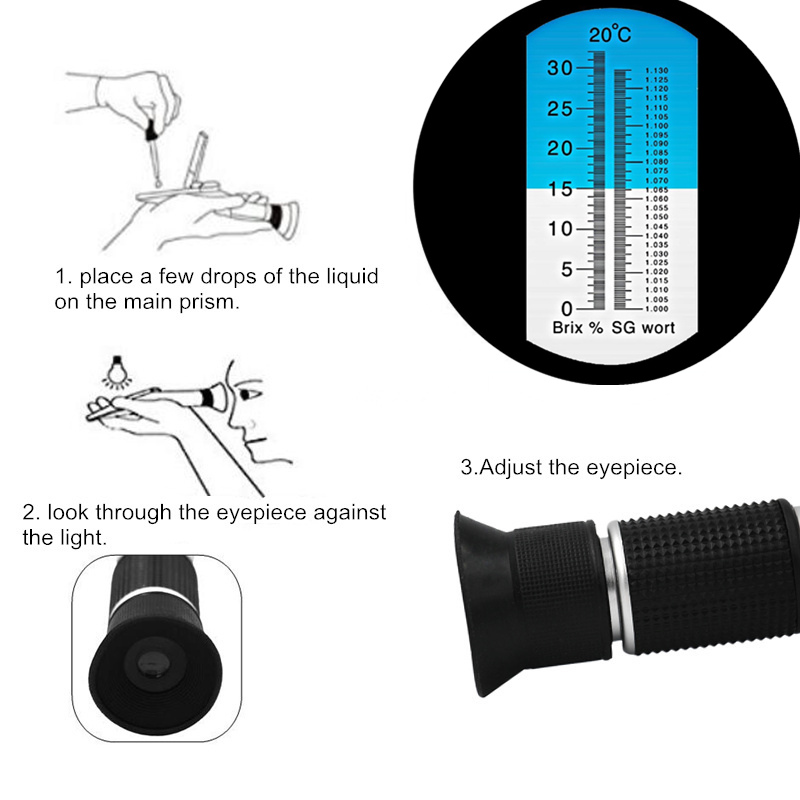 El Bira Brix Refraktometre Şek - Marine Aquarium Refractometer incelemesi ve fiyatı
