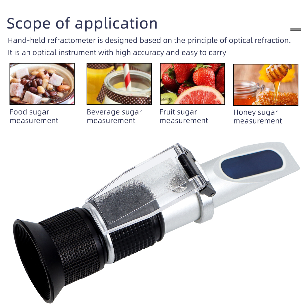 0-90% El Tipi Brix Refraktomet - Marine Aquarium Refractometer incelemesi ve fiyatı